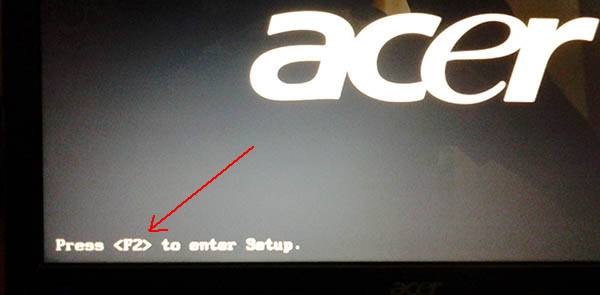 Acer aspire 3 настройка биос под установку windows